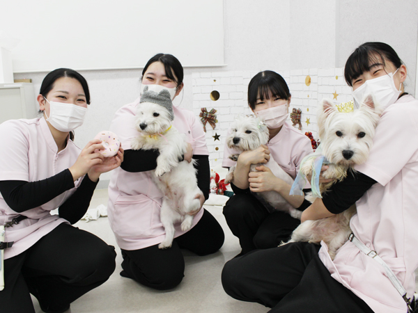 ２年生とモデル犬の写真撮影会♪～PART②～